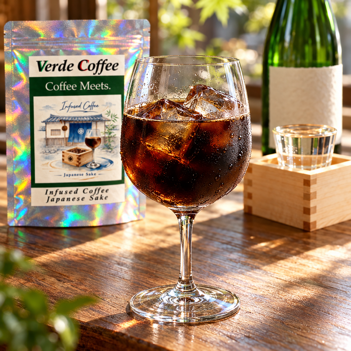 日本酒を思わせる香りをアイスで楽しむコーヒー